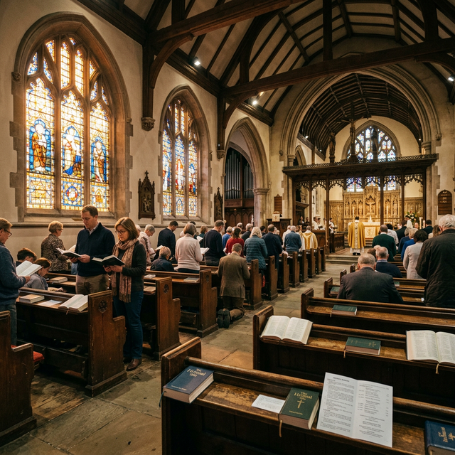 Everybody Else Knows When to Stand Up and You Absolutely Do Not: A Visitor's Guide to Surviving the Liturgical Workout