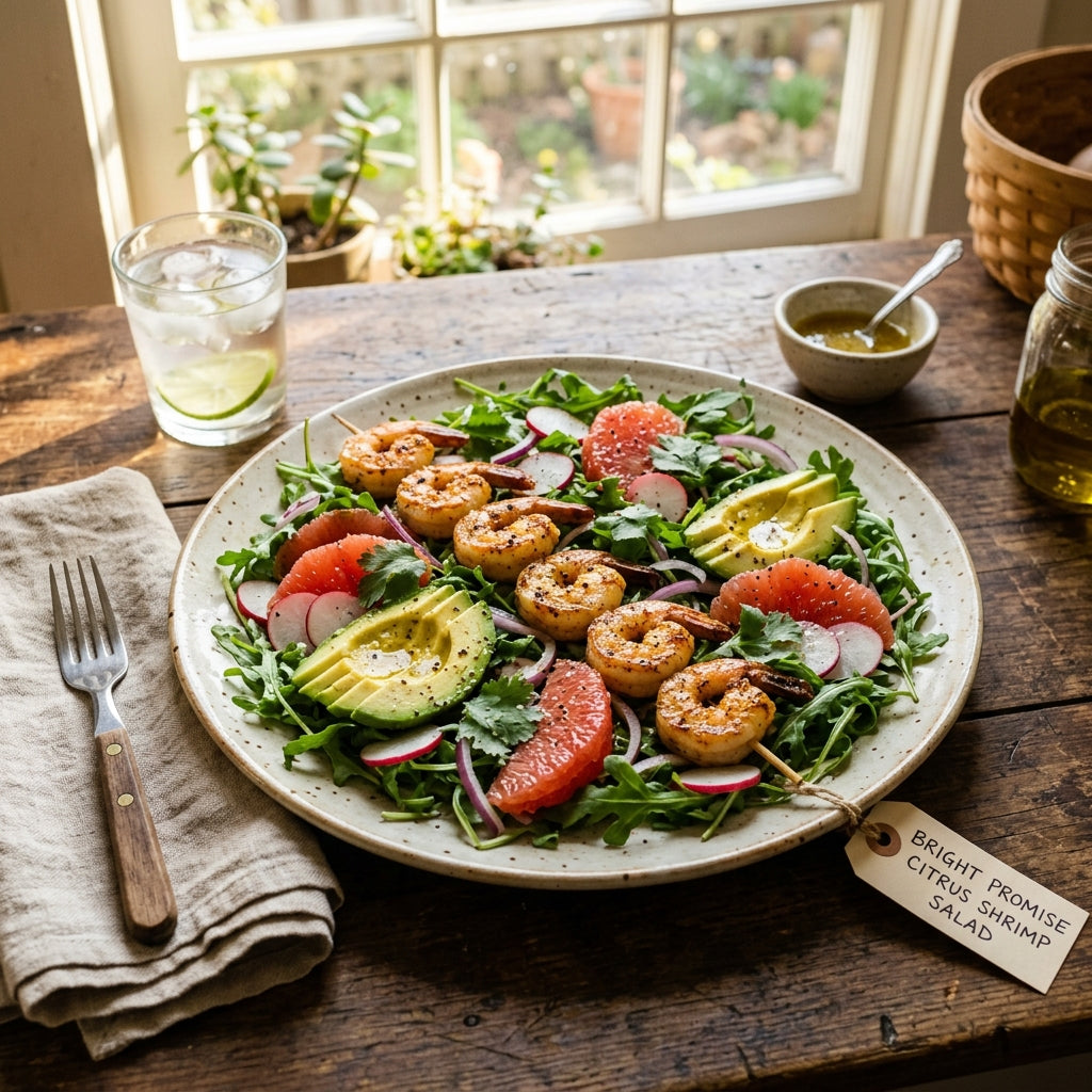Bright Promise Citrus Shrimp Salad