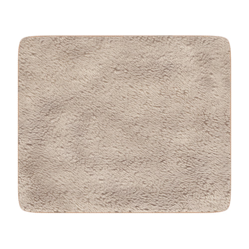 A Mighty Fortress Sherpa Blanket | Tan Plush Throw, Gothic Text Design