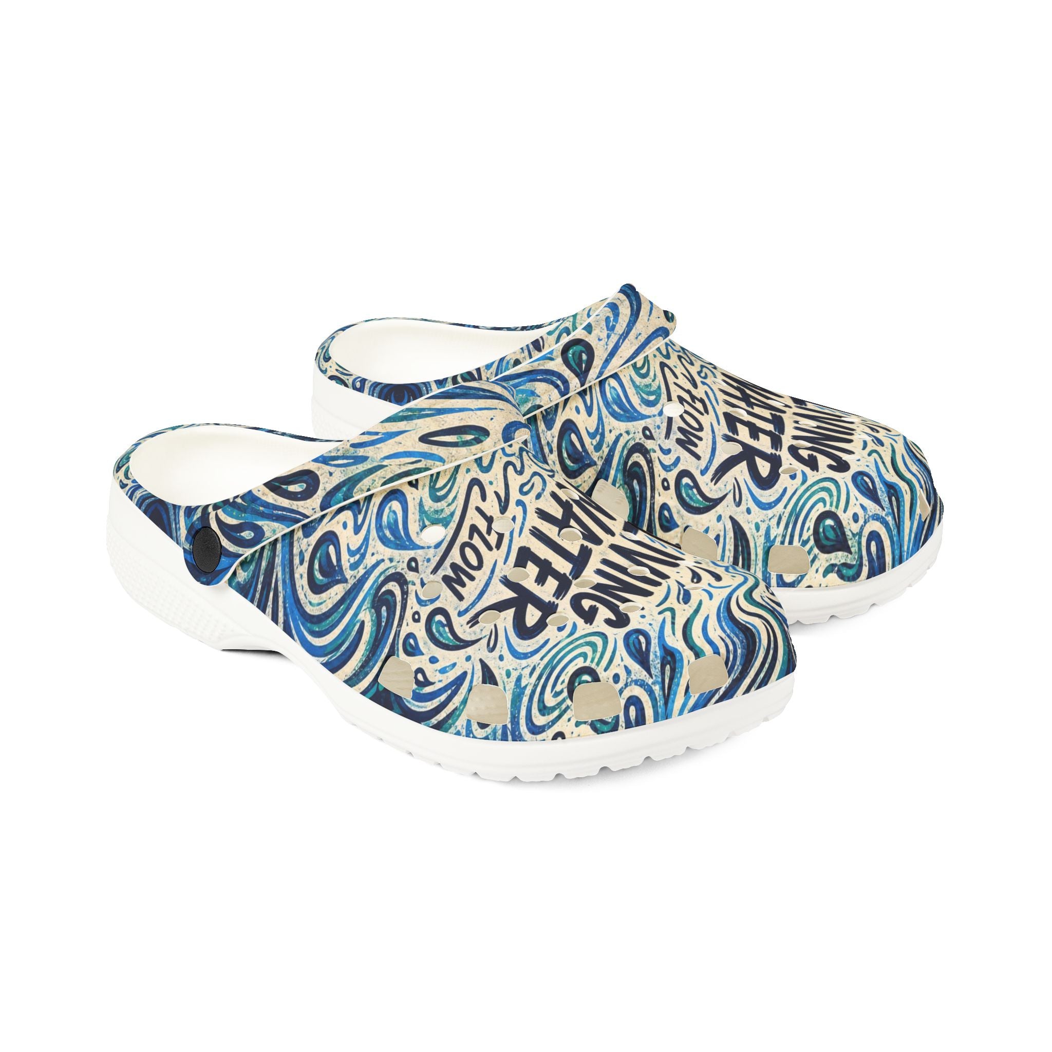 Living Water EVA Foam Clogs (AOP)