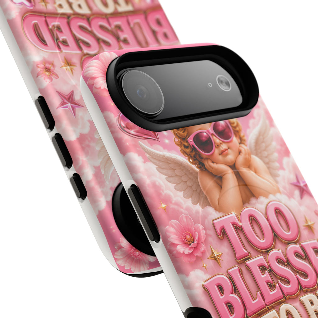 Too Blessed To Be Pressed MagSafe Tough Phone Case