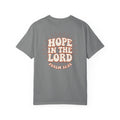 Hope In The Lord Shirt, Psalm 31 24 Christian T Shirt, Retro Bible Verse Tee, Comfort Colors Faith Shirt, Christian Gift