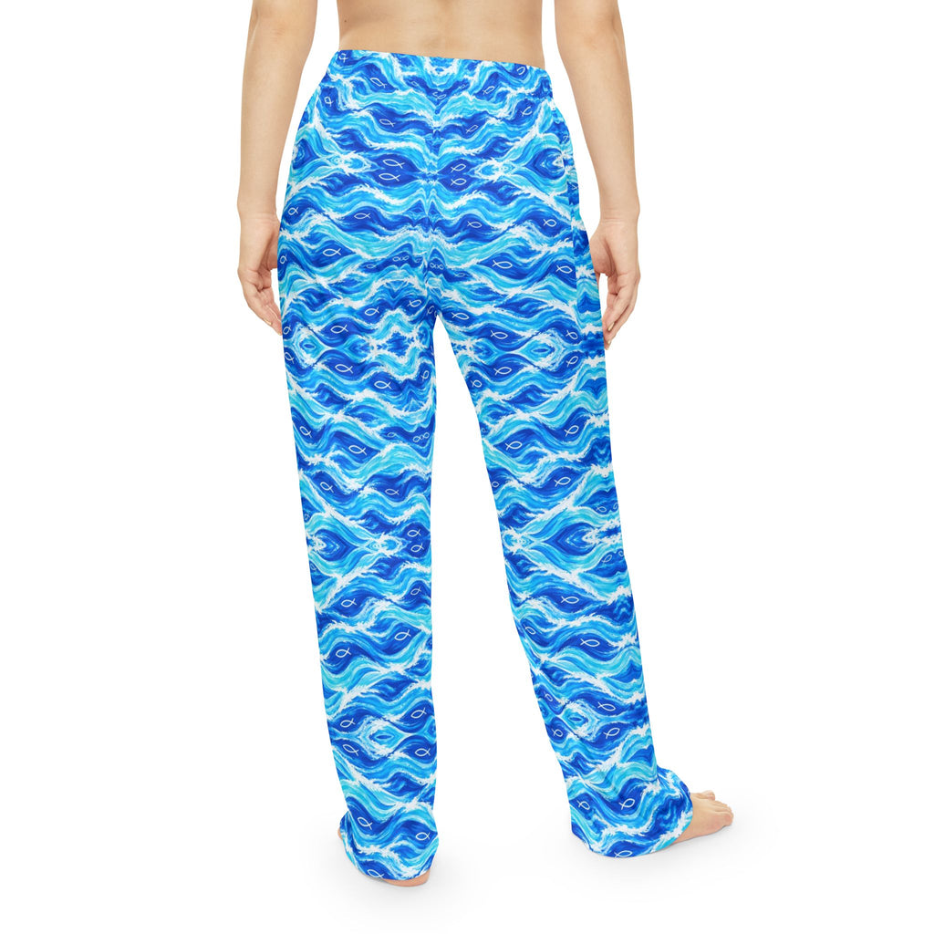 Living Water Waves Christian Pajama Pants