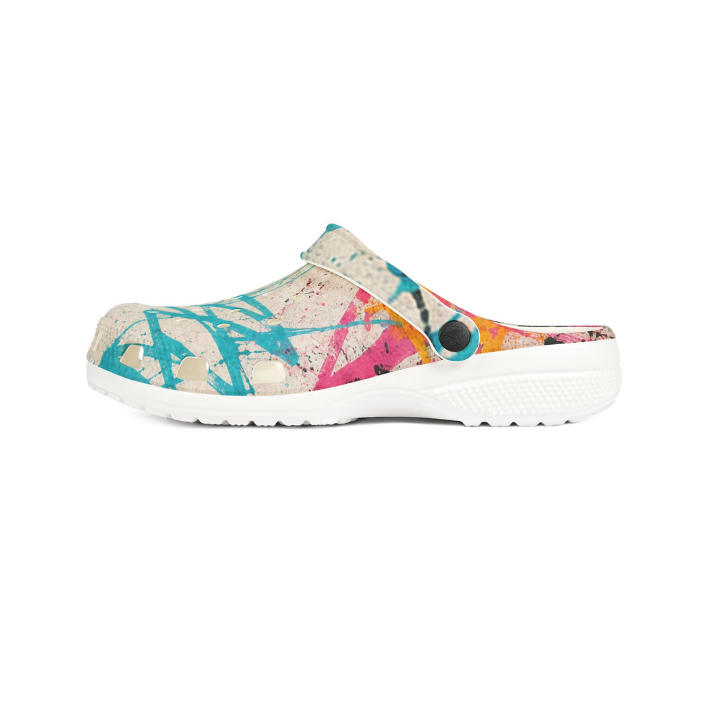 Joy in Color EVA Foam Clogs (AOP)