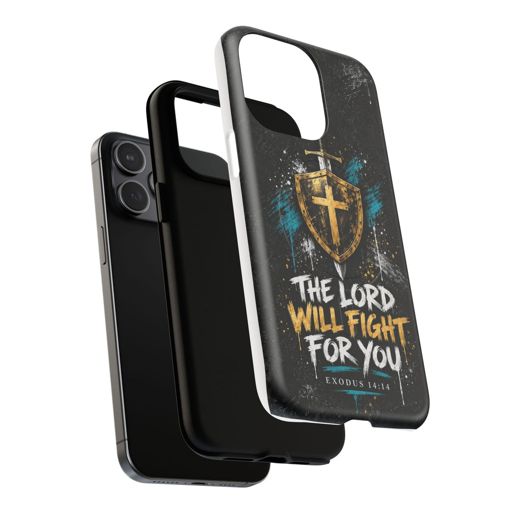 The Lord Will Fight for You Tough Magnetic Phone Case