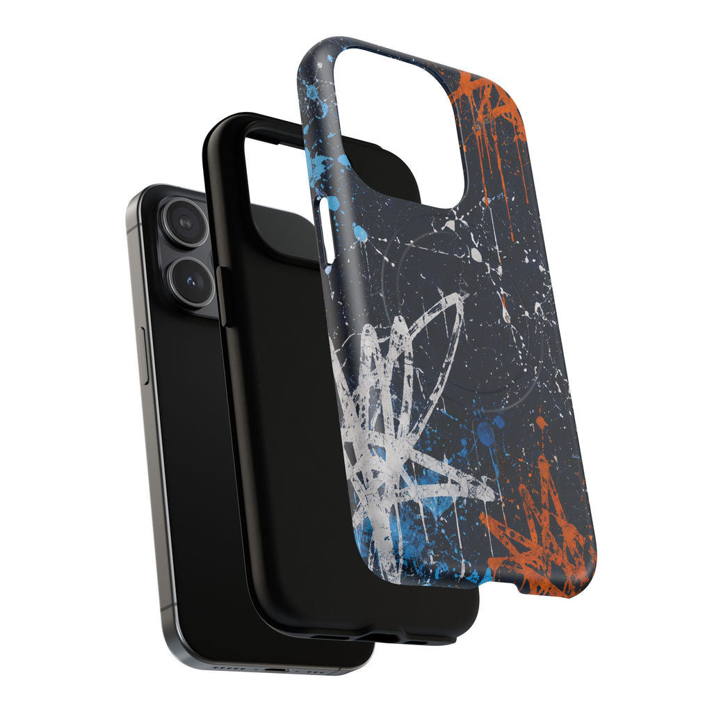 Midnight Praise Abstract Graffiti Tough Magnetic Phone Case