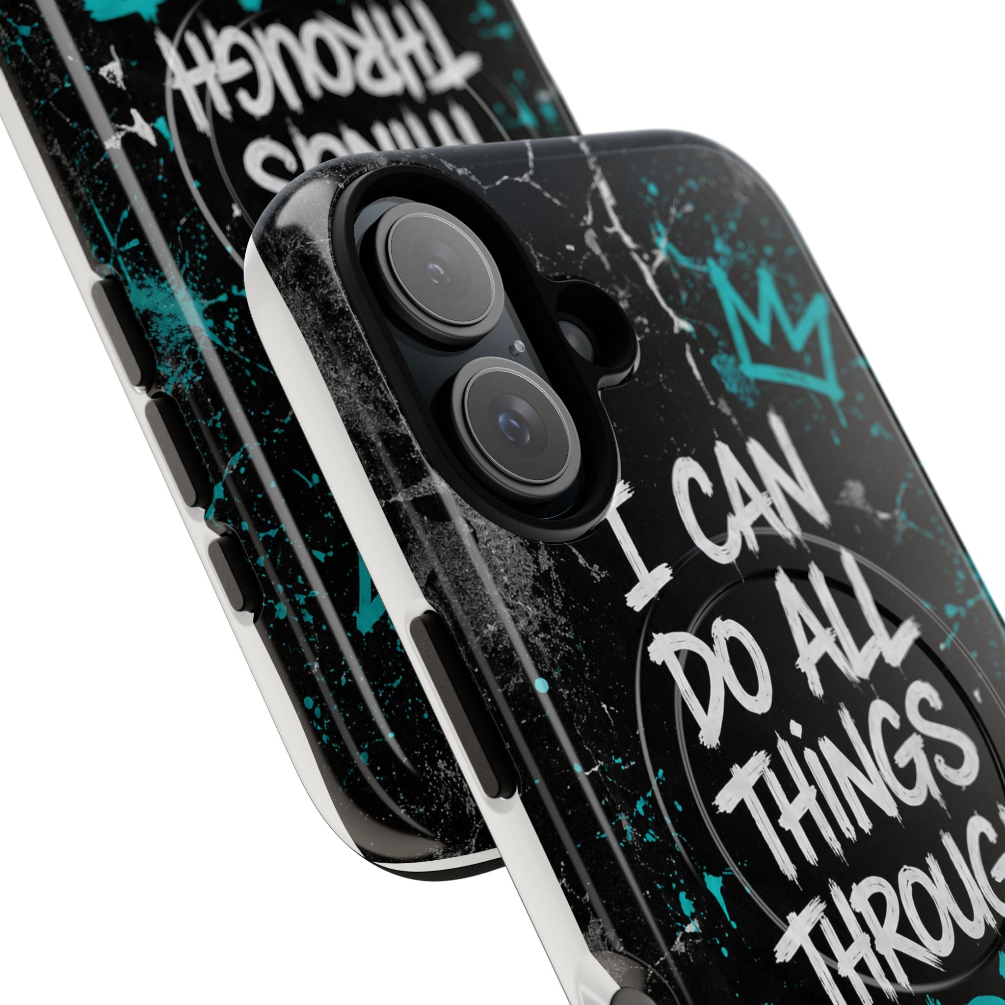 Through Christ Philippians 4:13 Tough Magnetic Phone Case