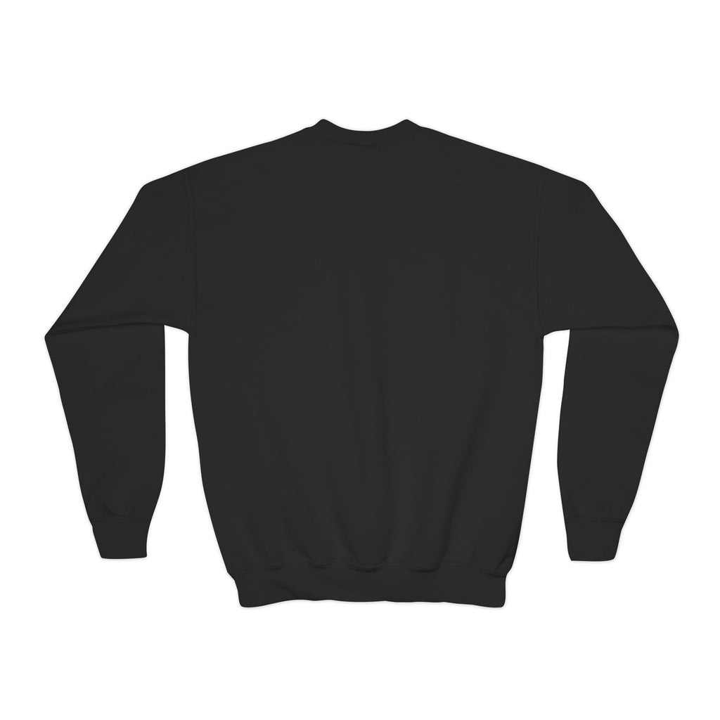 Hope Anchors the Soul Youth Crewneck Sweatshirt, Embroidered Christian Kids Pullover, Minimal Faith Sweater, Teen Gift