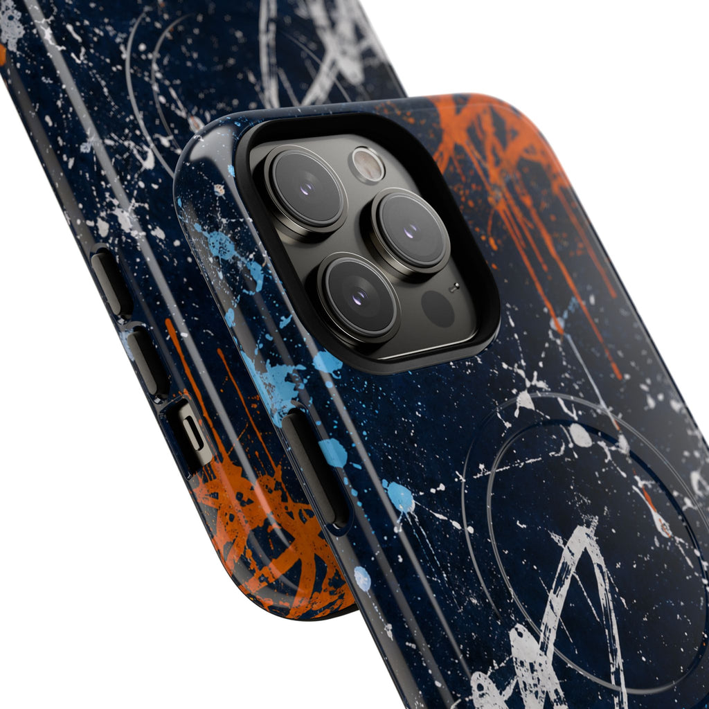 Midnight Praise Abstract Graffiti Tough Magnetic Phone Case