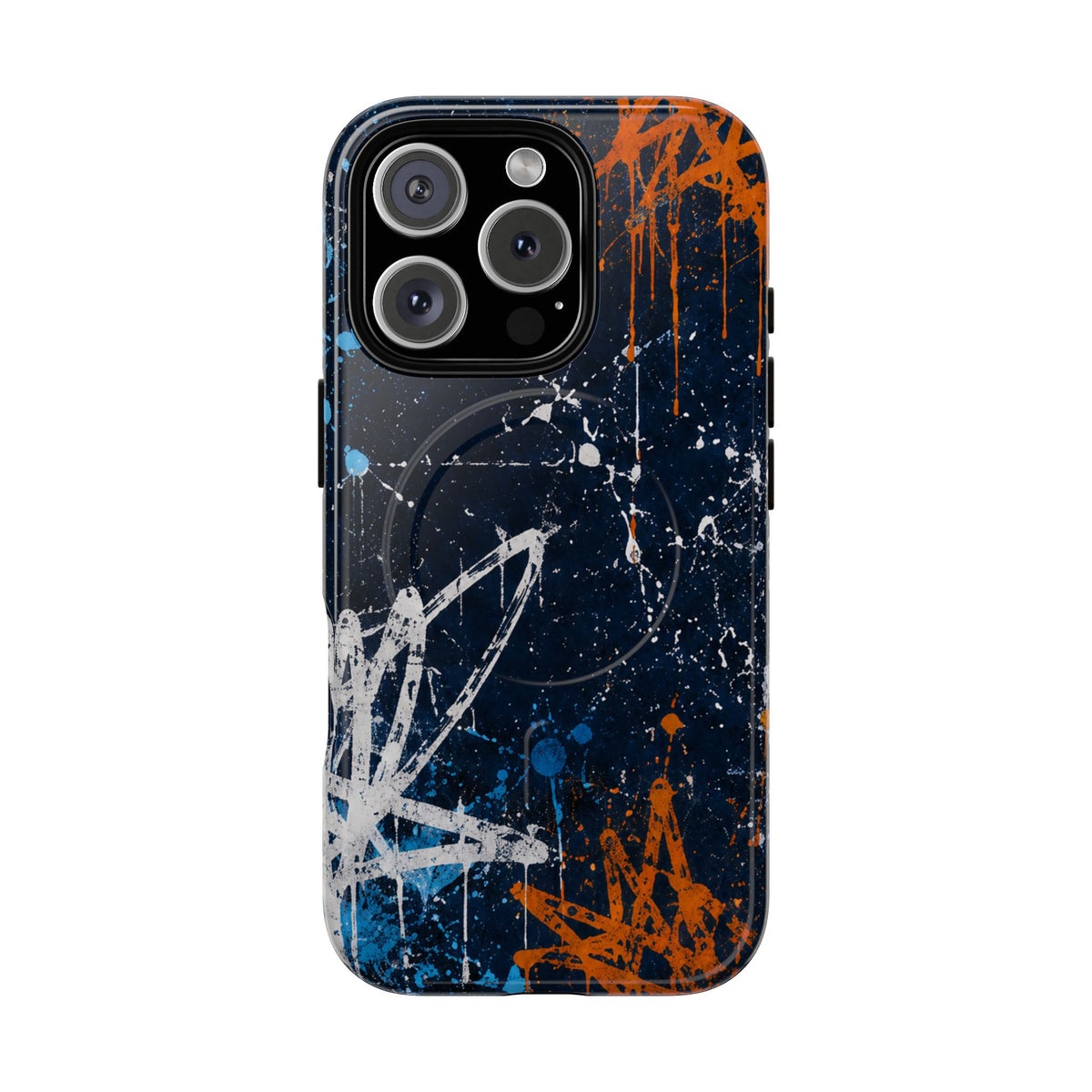 Midnight Praise Abstract Graffiti Phone Case