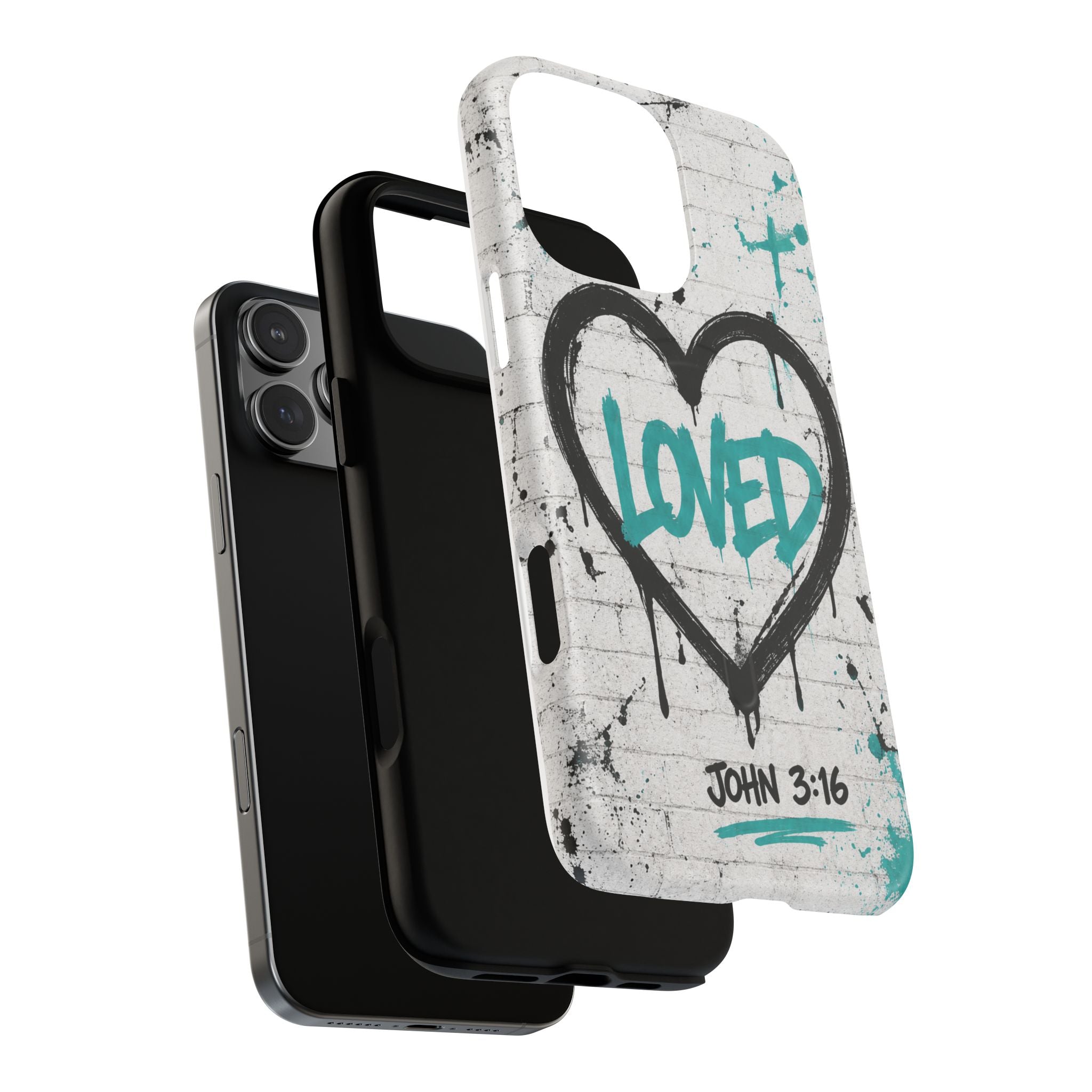 Loved John 3:16 Christian Tough Magnetic Phone Case