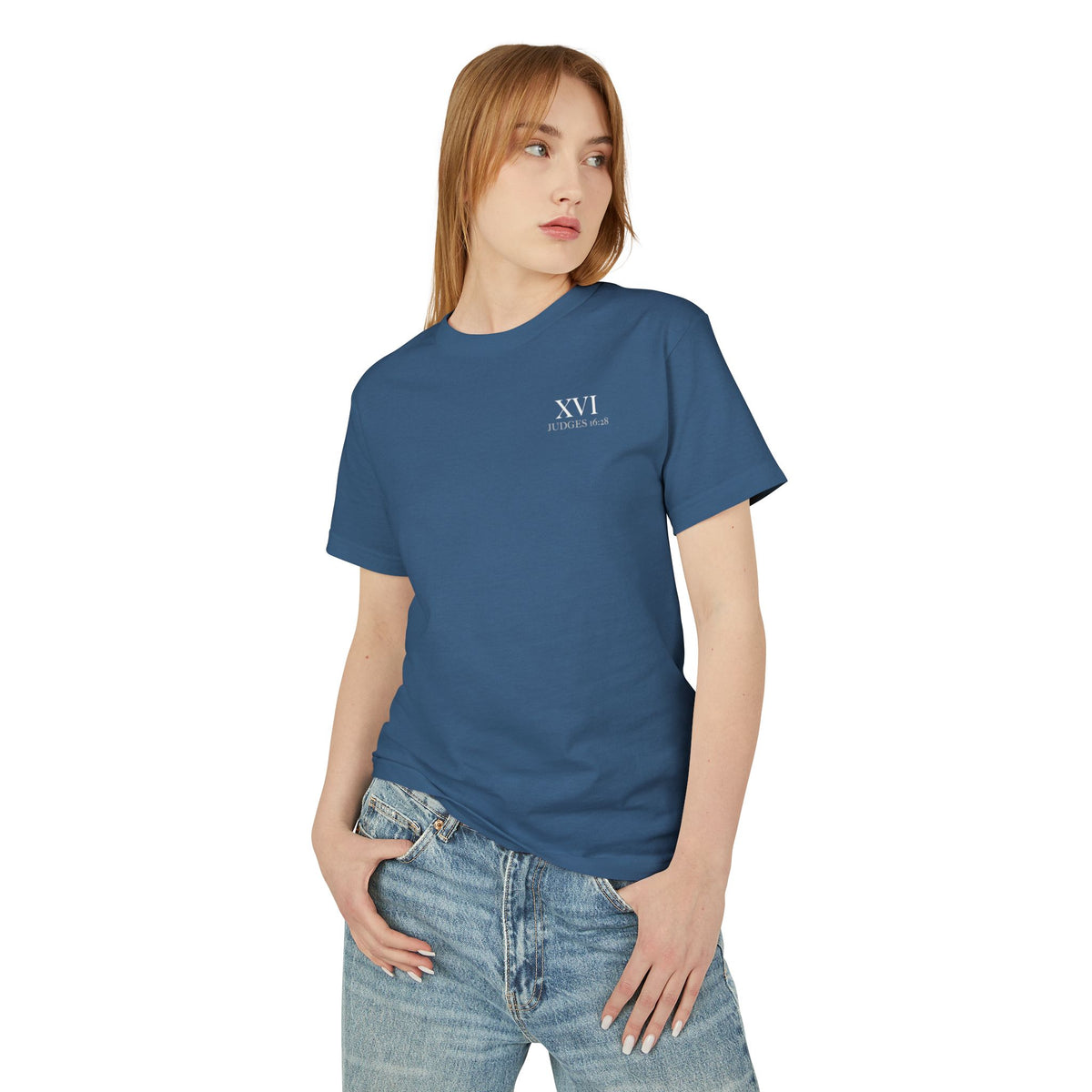 Breaking Pillars Garment-Dyed Christian Gym Tee