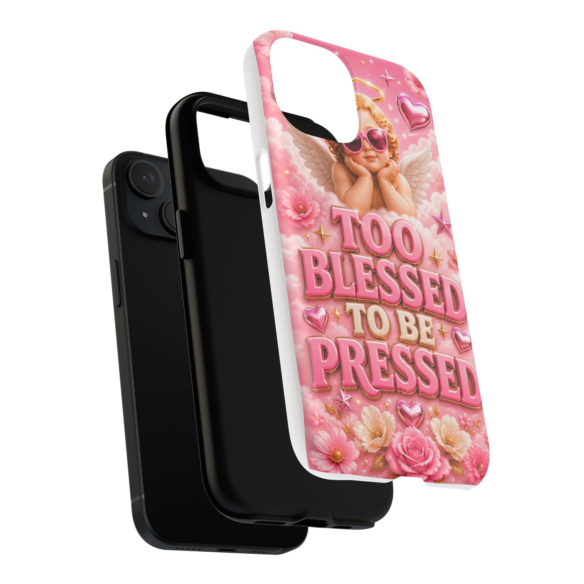 Too Blessed To Be Pressed MagSafe Tough Phone Case