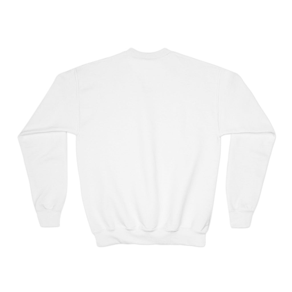 Hope Anchors the Soul Youth Crewneck Sweatshirt, Embroidered Christian Kids Pullover, Minimal Faith Sweater, Teen Gift