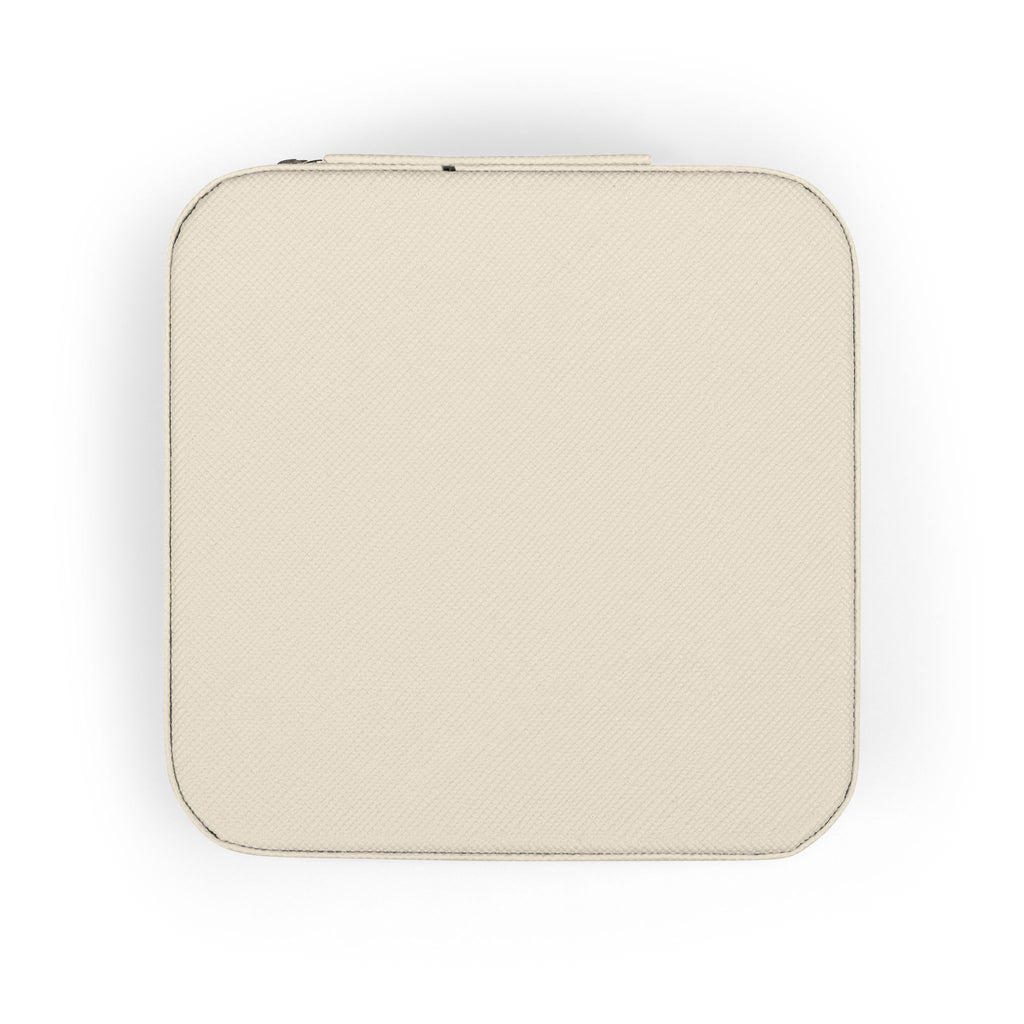 Faith Travel Jewelry Case Christian Jewelry Box Small Zip Organizer Gift for Her Nail Tech or Press On Nail Storage