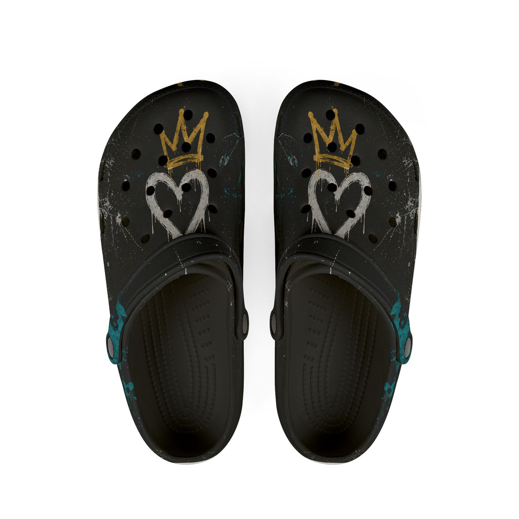 Chosen Heart EVA Foam Clogs (AOP)