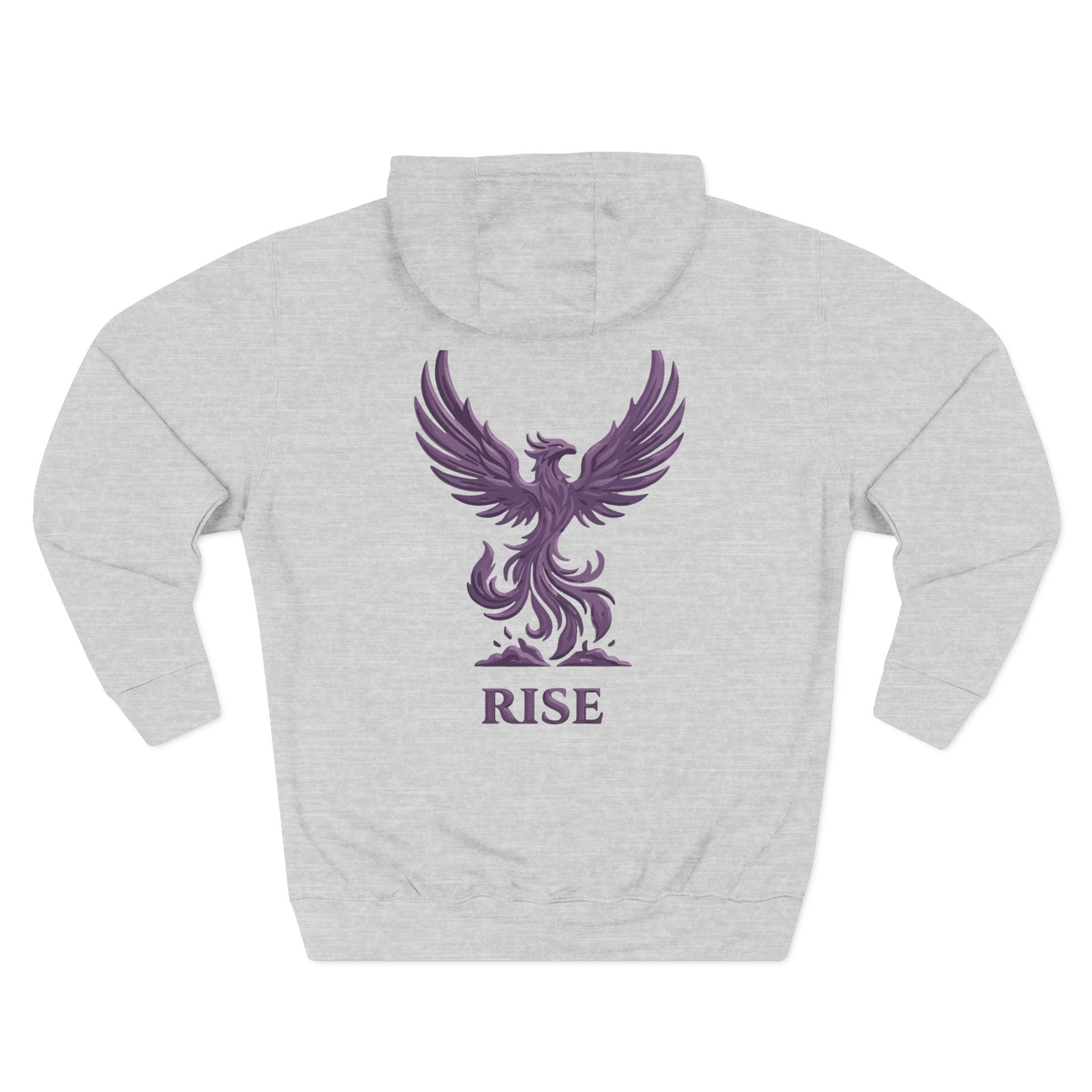 Beauty for Ashes Phoenix Rise Hoodie | Inspirational Scripture Sweatshirt