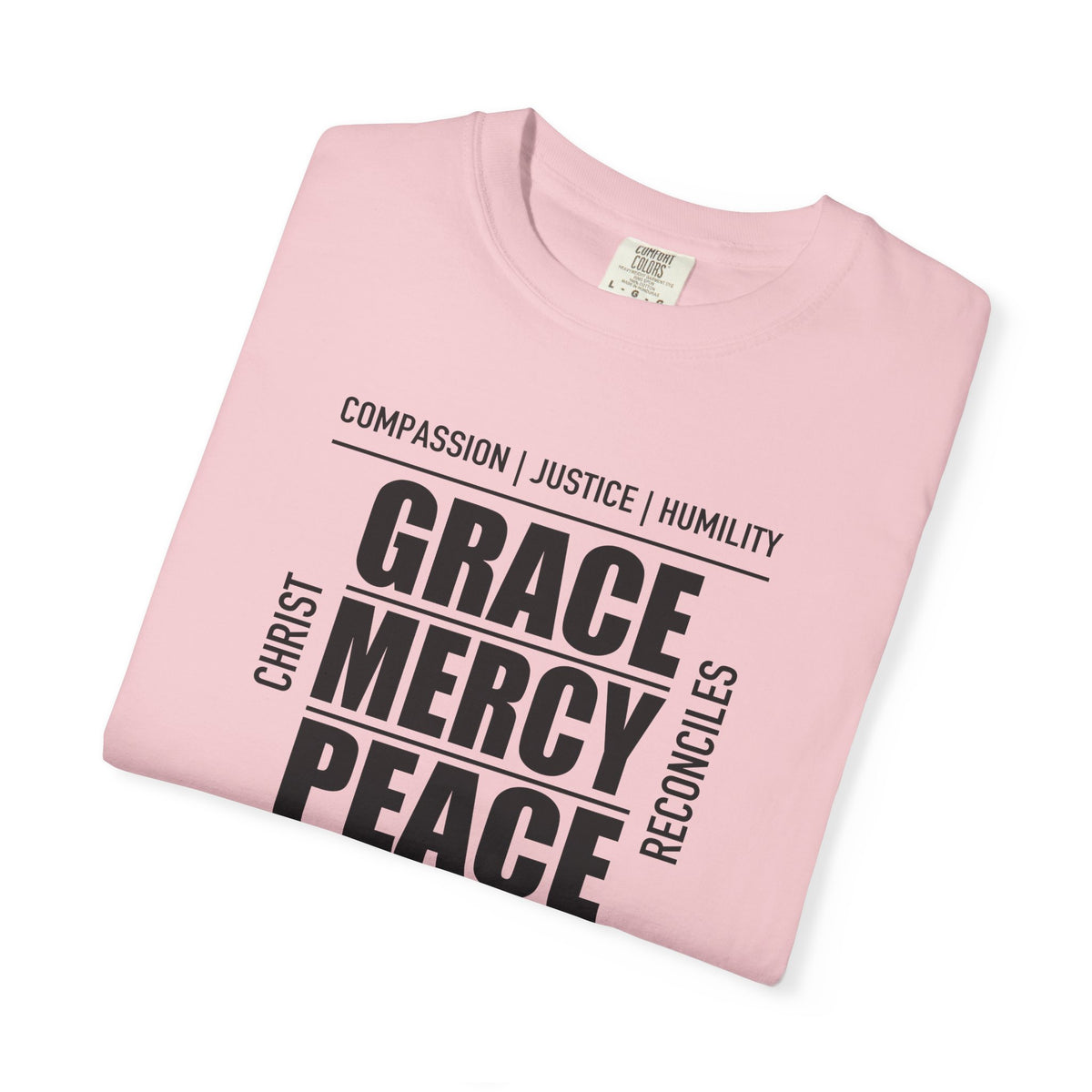 Grace Mercy Peace | Christian Tee