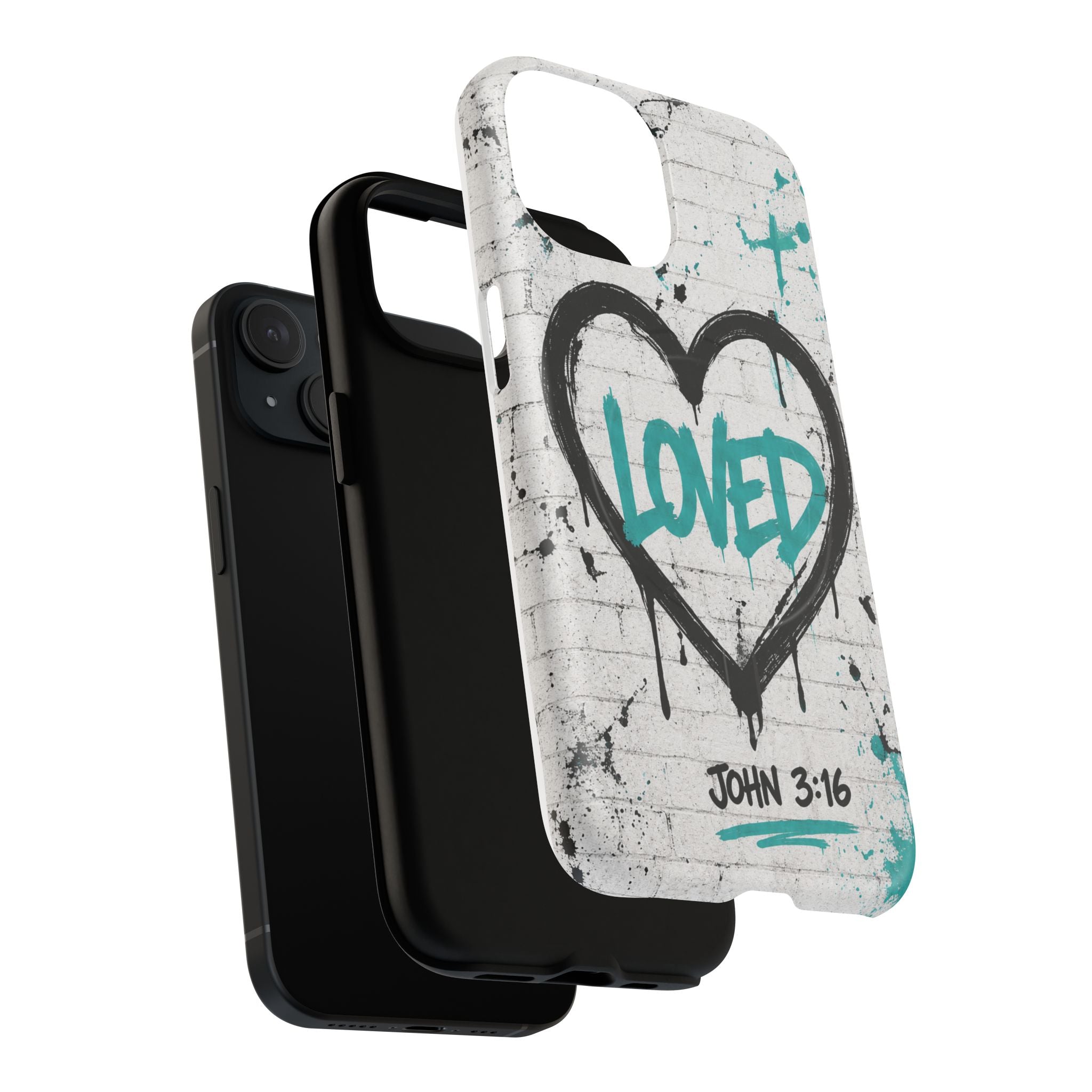 Loved John 3:16 Christian Tough Magnetic Phone Case