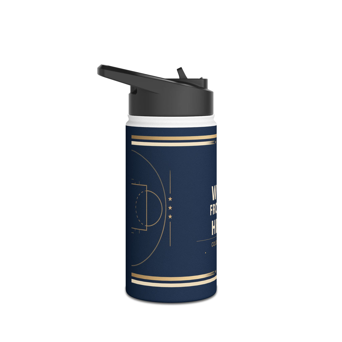 Work from the Heart Stainless Steel Water Bottle