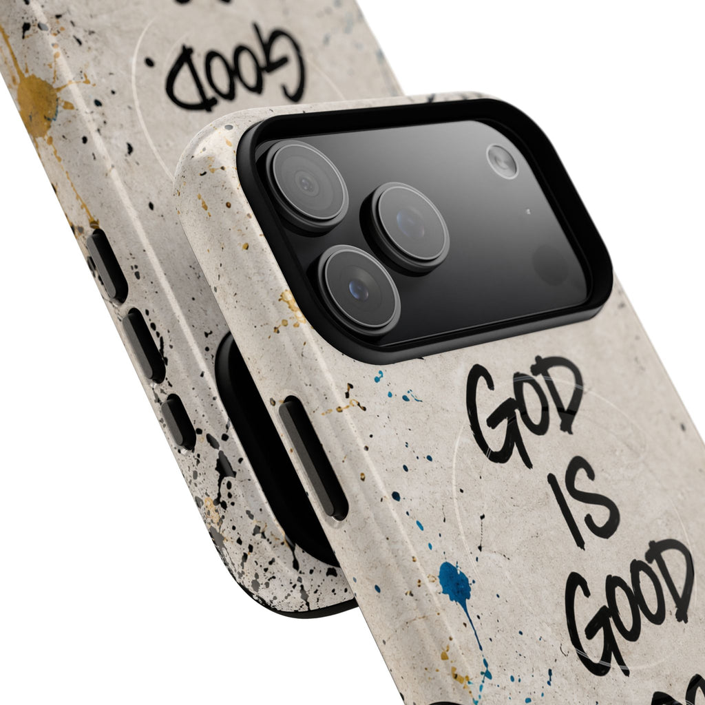 God Is Good Minimal Graffiti Tough Magnetic Phone Case
