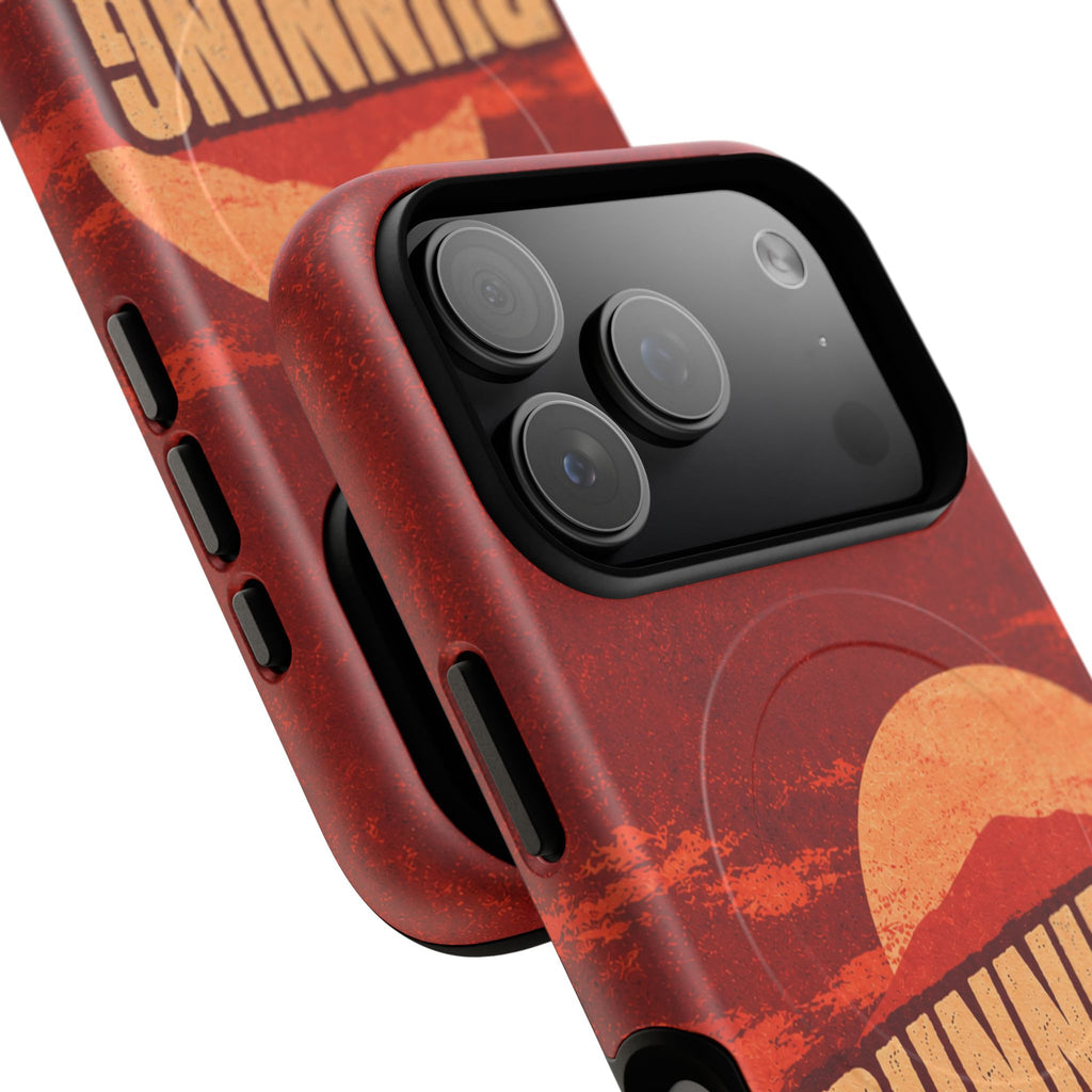 Running on Grace Christian Tough Magnetic Phone Case