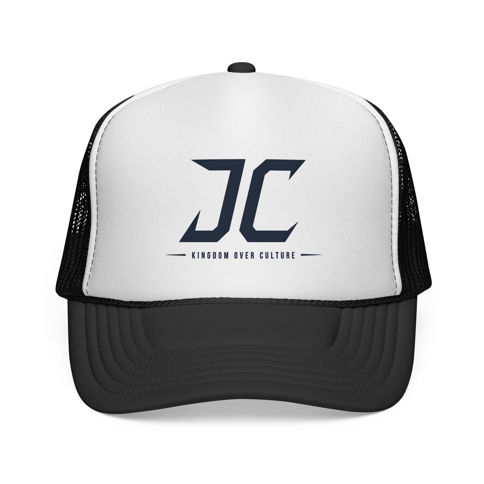 Kingdom Over Culture Trucker Hat | Christian Snapback Cap | Faith Based Streetwear | Christian Hat | Jesus Apparel