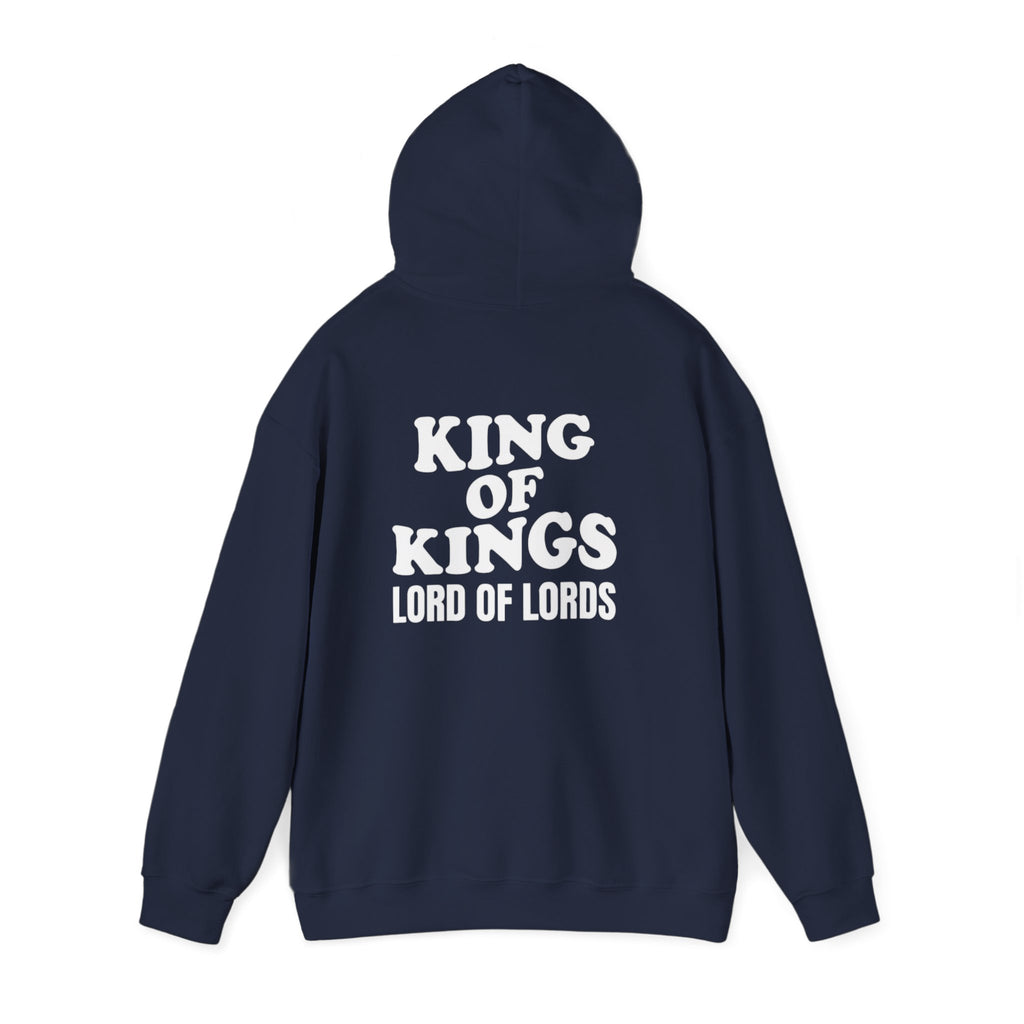 King of Kings Lord of Lords Hoodie, Christian Scripture Sweatshirt