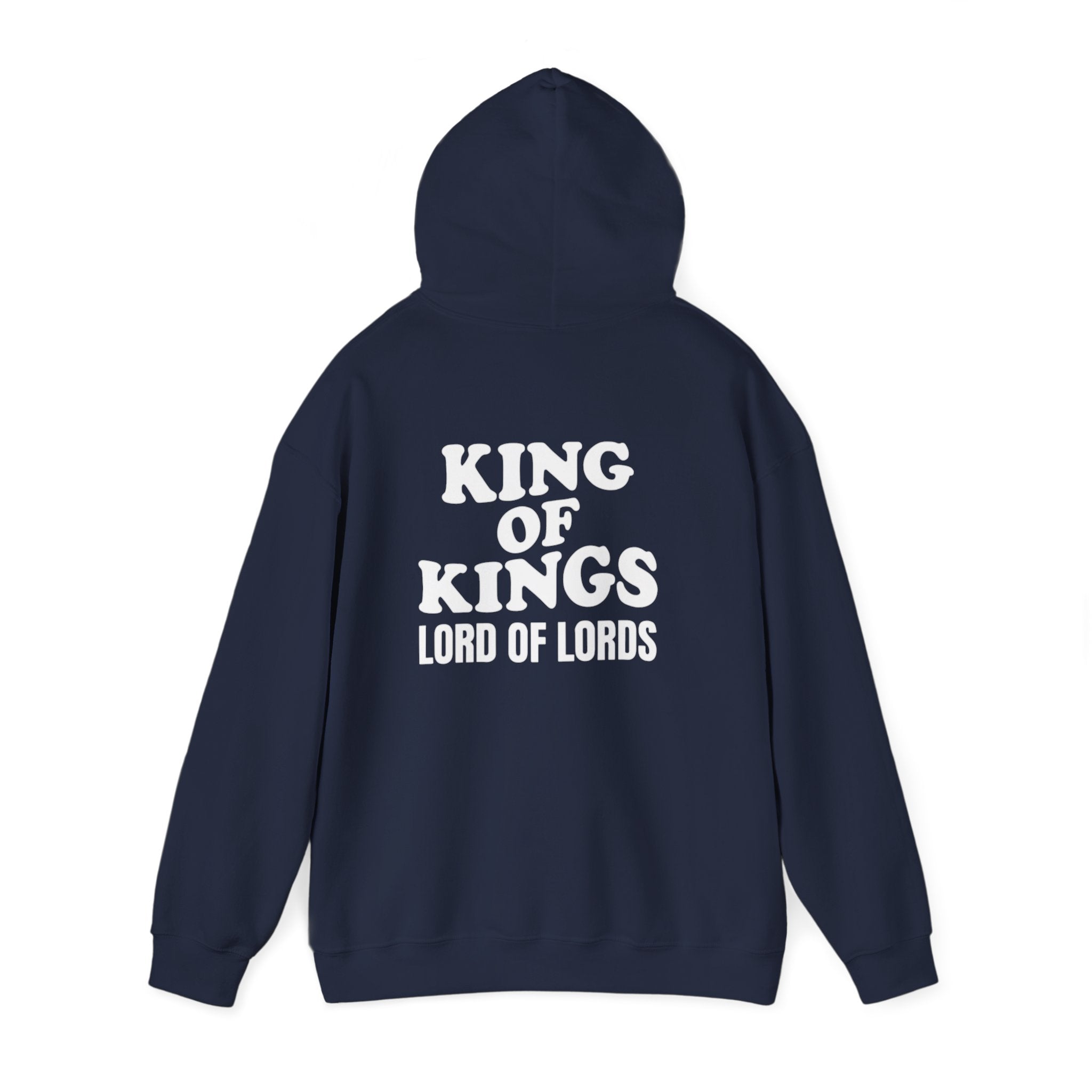 King of Kings Lord of Lords Hoodie, Christian Scripture Sweatshirt