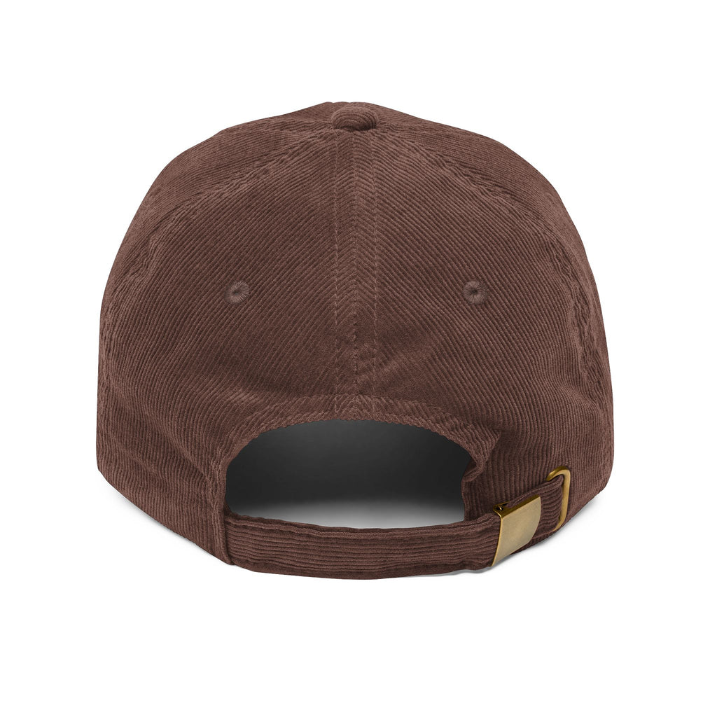 SOLA Corduroy Cap, Embroidered Christian Hat, Minimalist Reformed Baseball Cap, Faith Streetwear, Theology Gift (Embroidery)