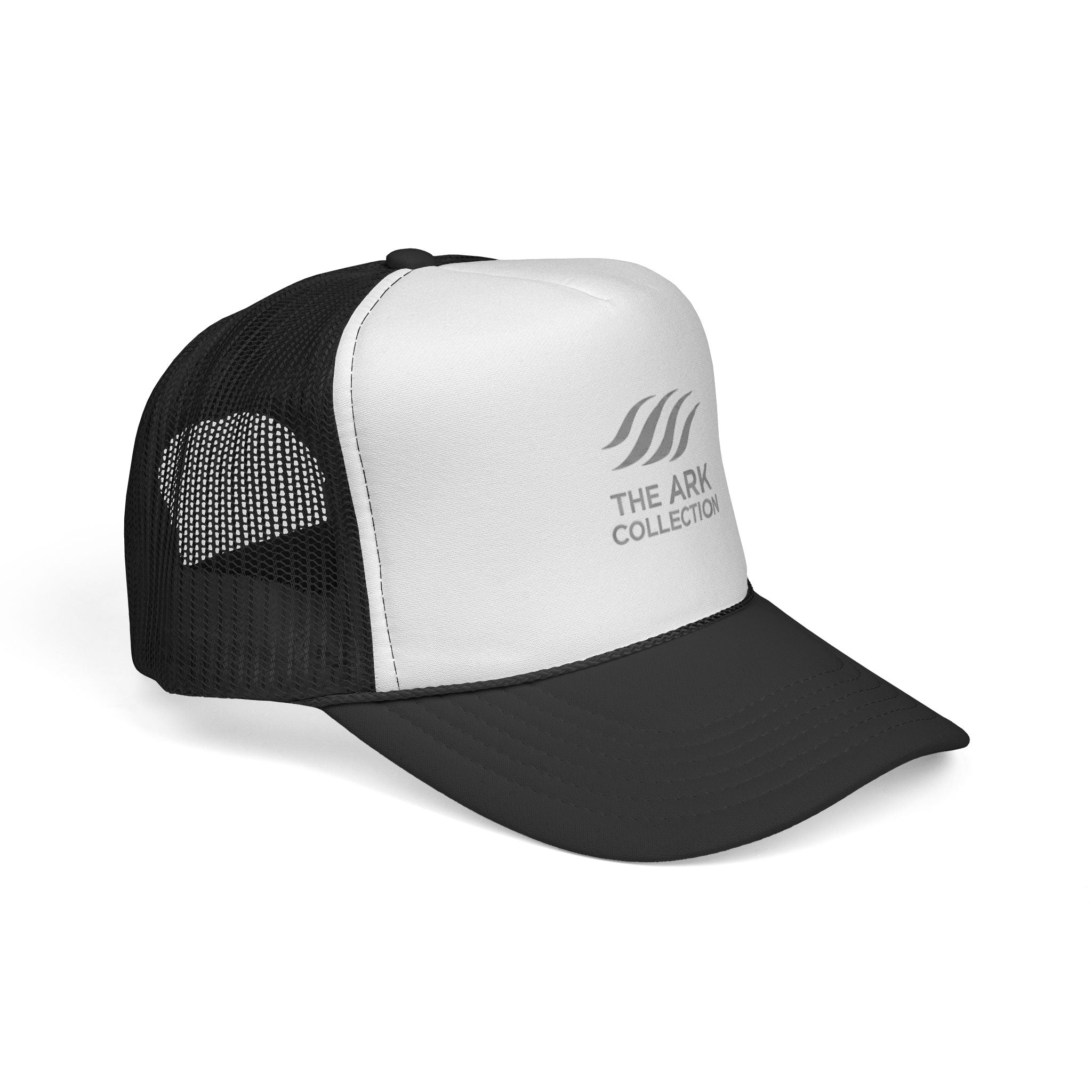 The Ark Collection Trucker Hat Black Mesh Christian Streetwear Noahs Ark Hat Snapback