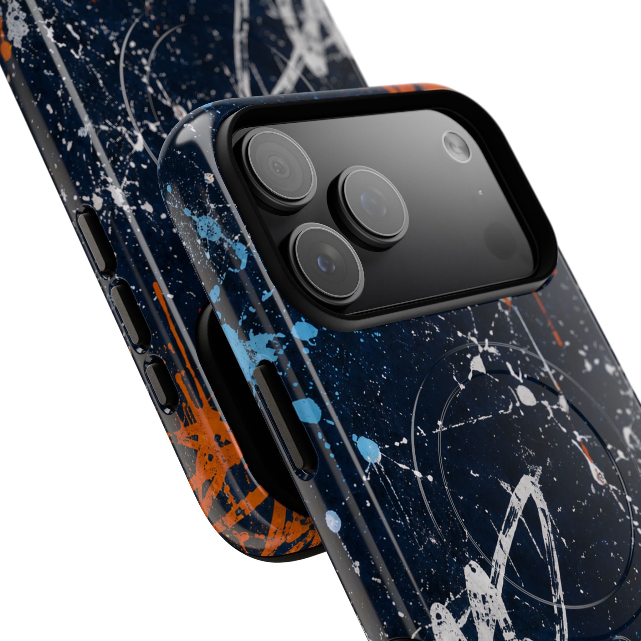Midnight Praise Abstract Graffiti Tough Magnetic Phone Case