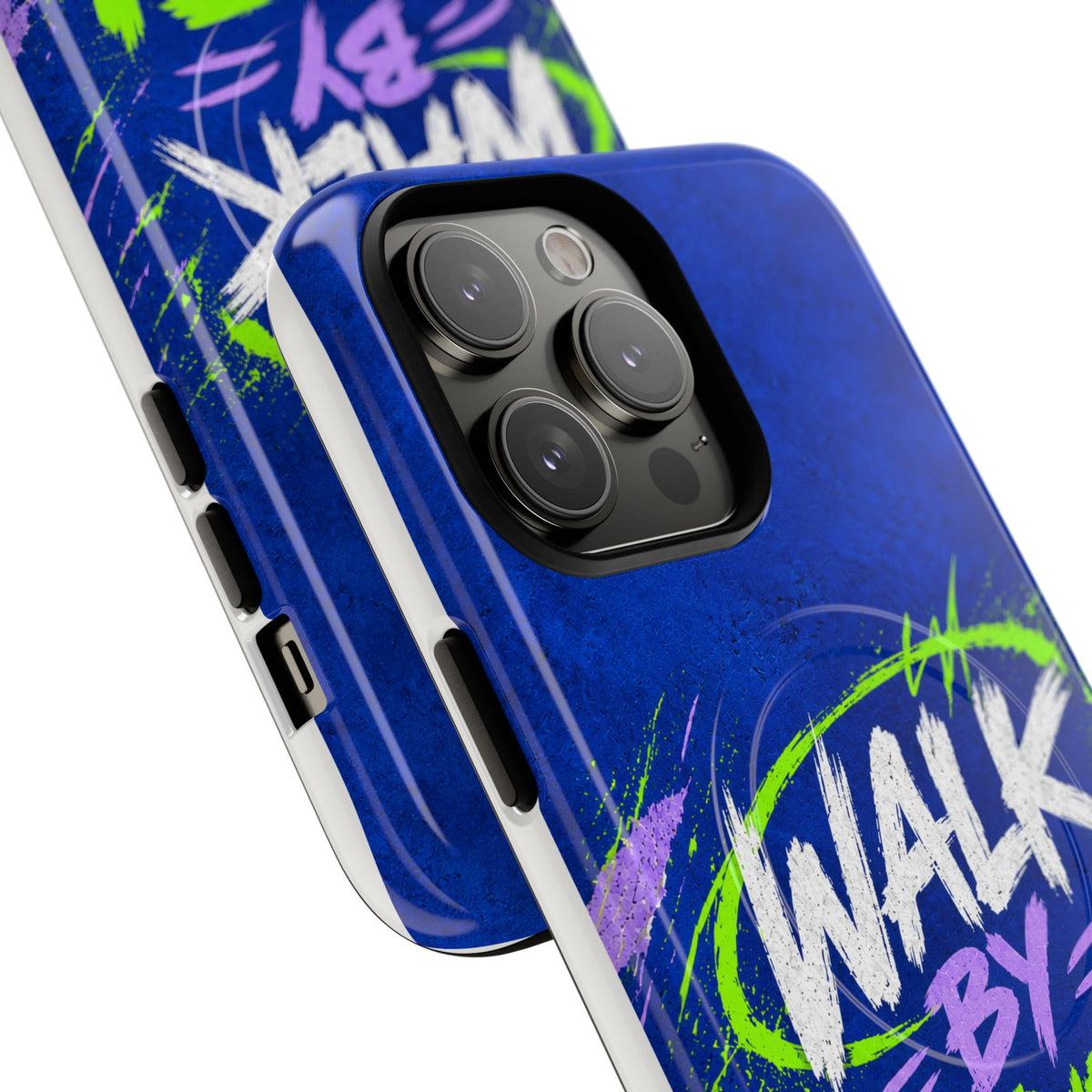 Walk by Faith Not by Screen Time Christian Tough Magnetic Phone Case