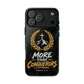 More Than Conquerors Tough Magnetic Phone Case