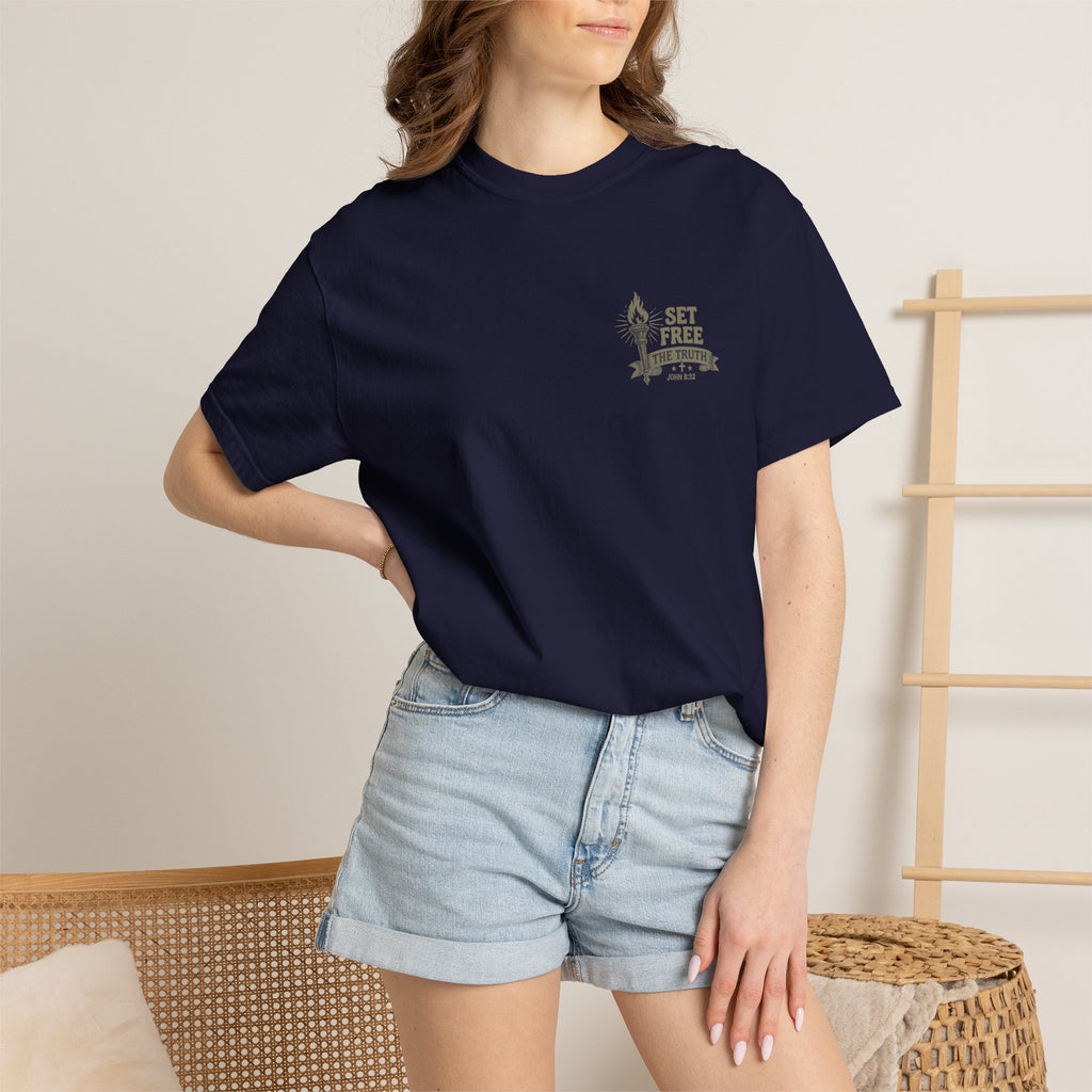 The Truth Will Set You Free Shirt | John 8:32 Christian Tee