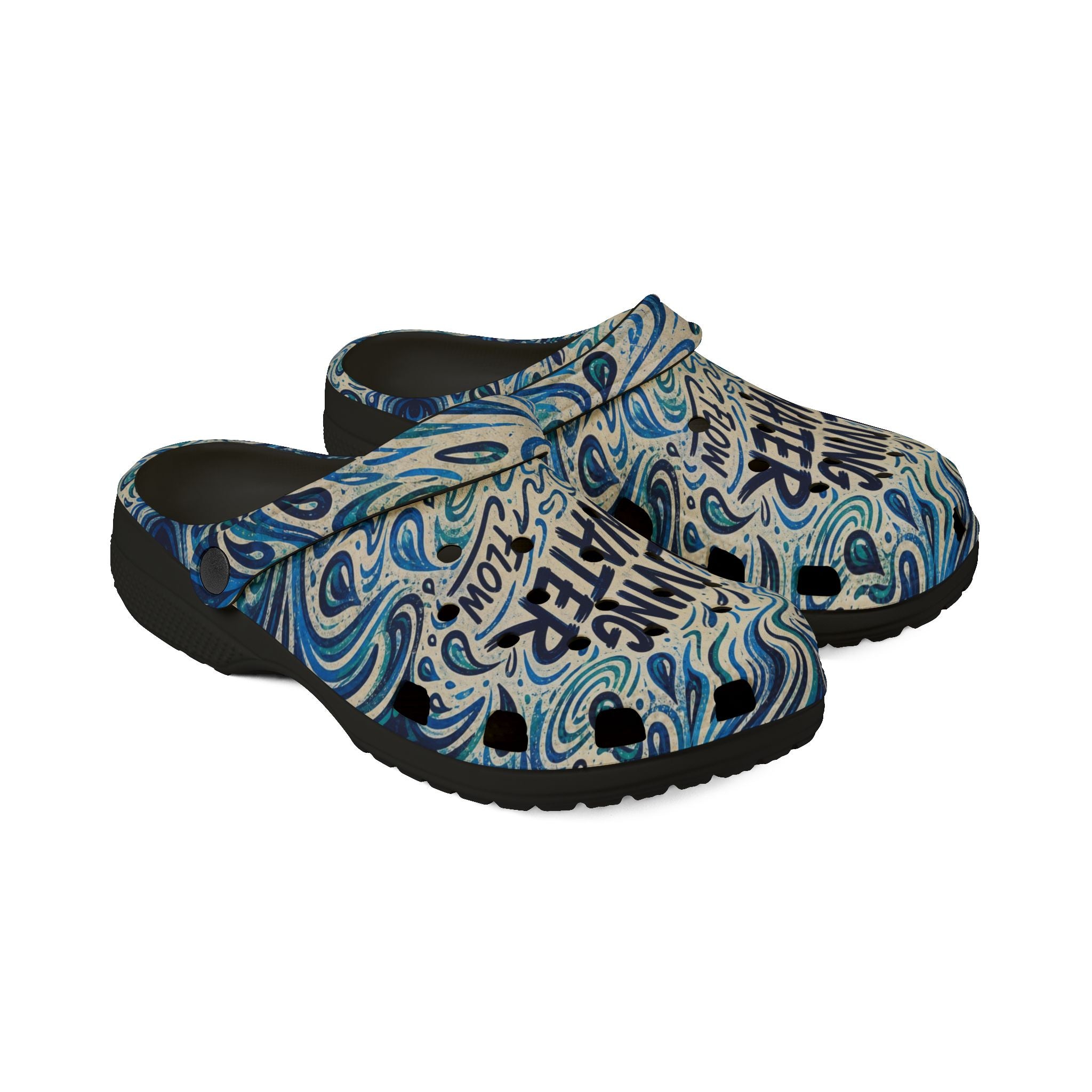Living Water EVA Foam Clogs (AOP)
