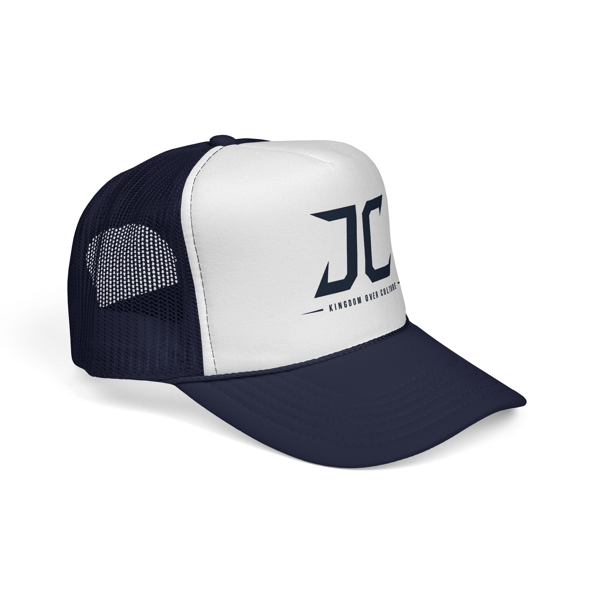 Kingdom Over Culture Trucker Hat | Christian Snapback Cap | Faith Based Streetwear | Christian Hat | Jesus Apparel