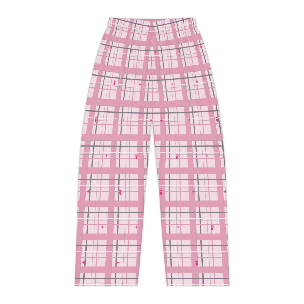 Walk by Faith Pink Plaid Pajama Pants