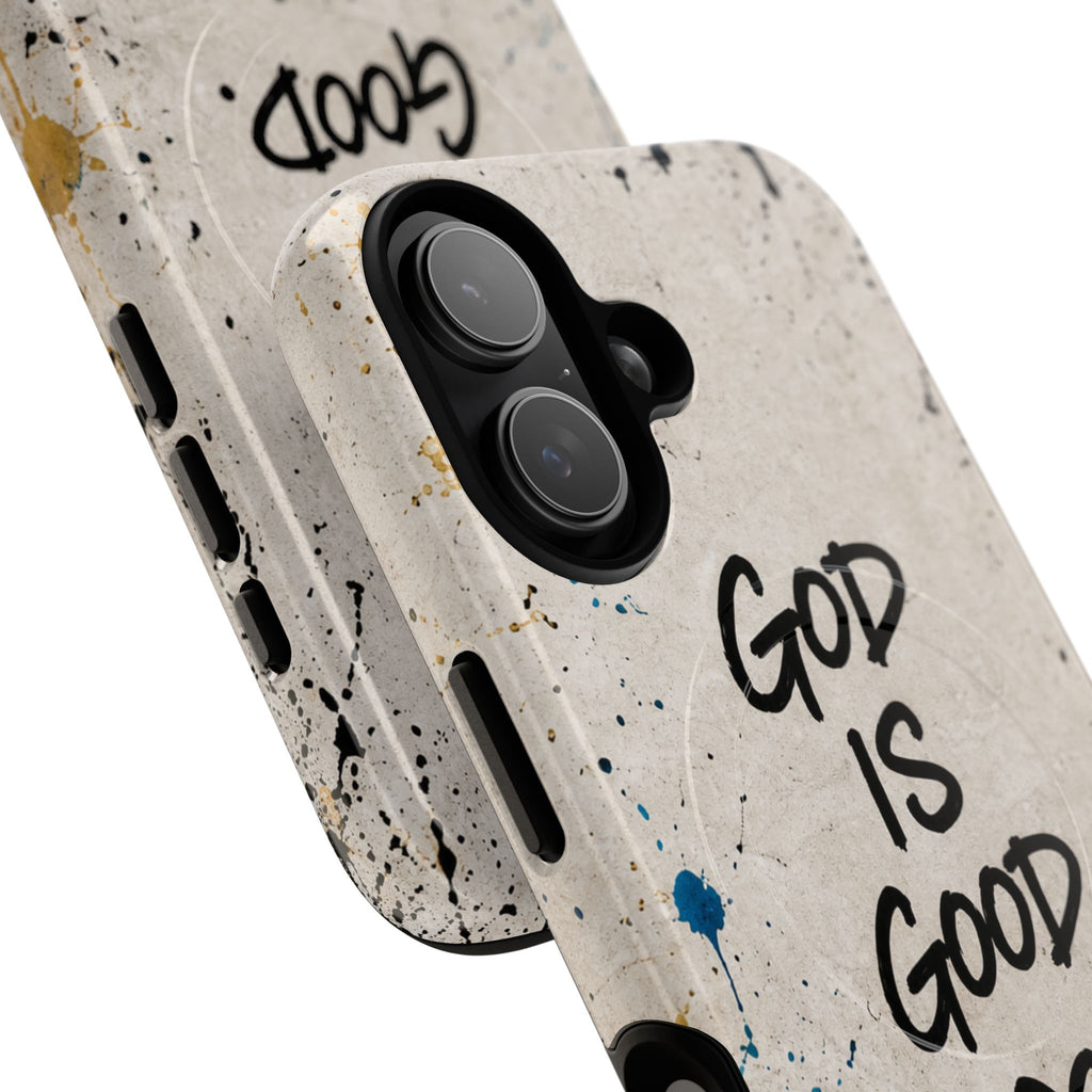 God Is Good Minimal Graffiti Tough Magnetic Phone Case