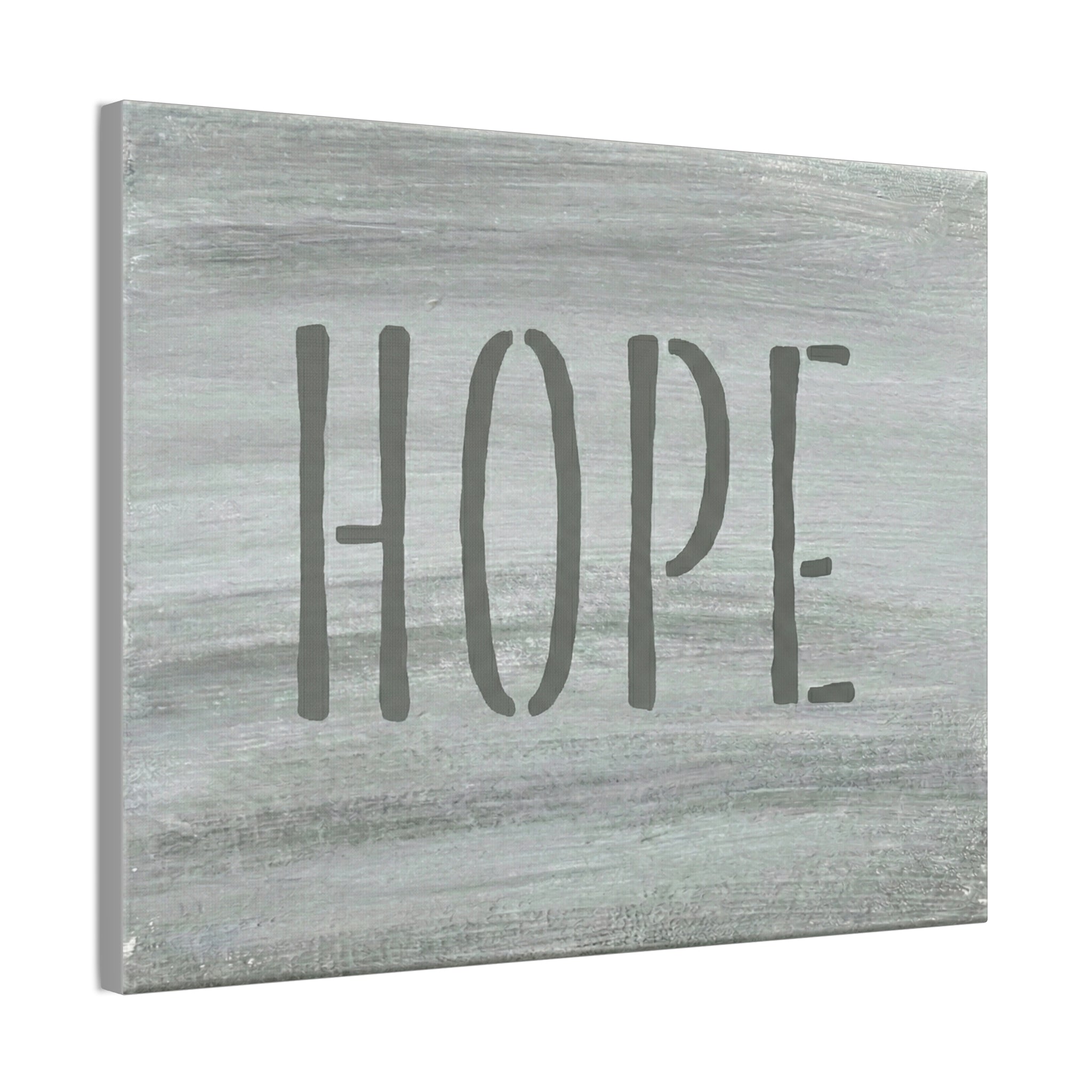 Hope Christian Canvas Wall Art | Minimalist Faith Quote Print | Modern Neutral Home Decor | 1 Thessalonians Inspired