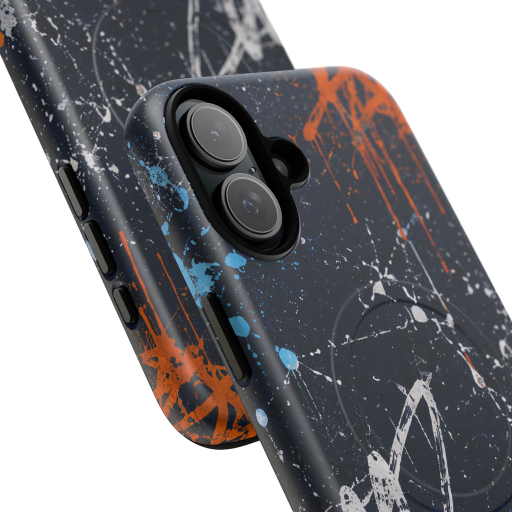 Midnight Praise Abstract Graffiti Tough Magnetic Phone Case