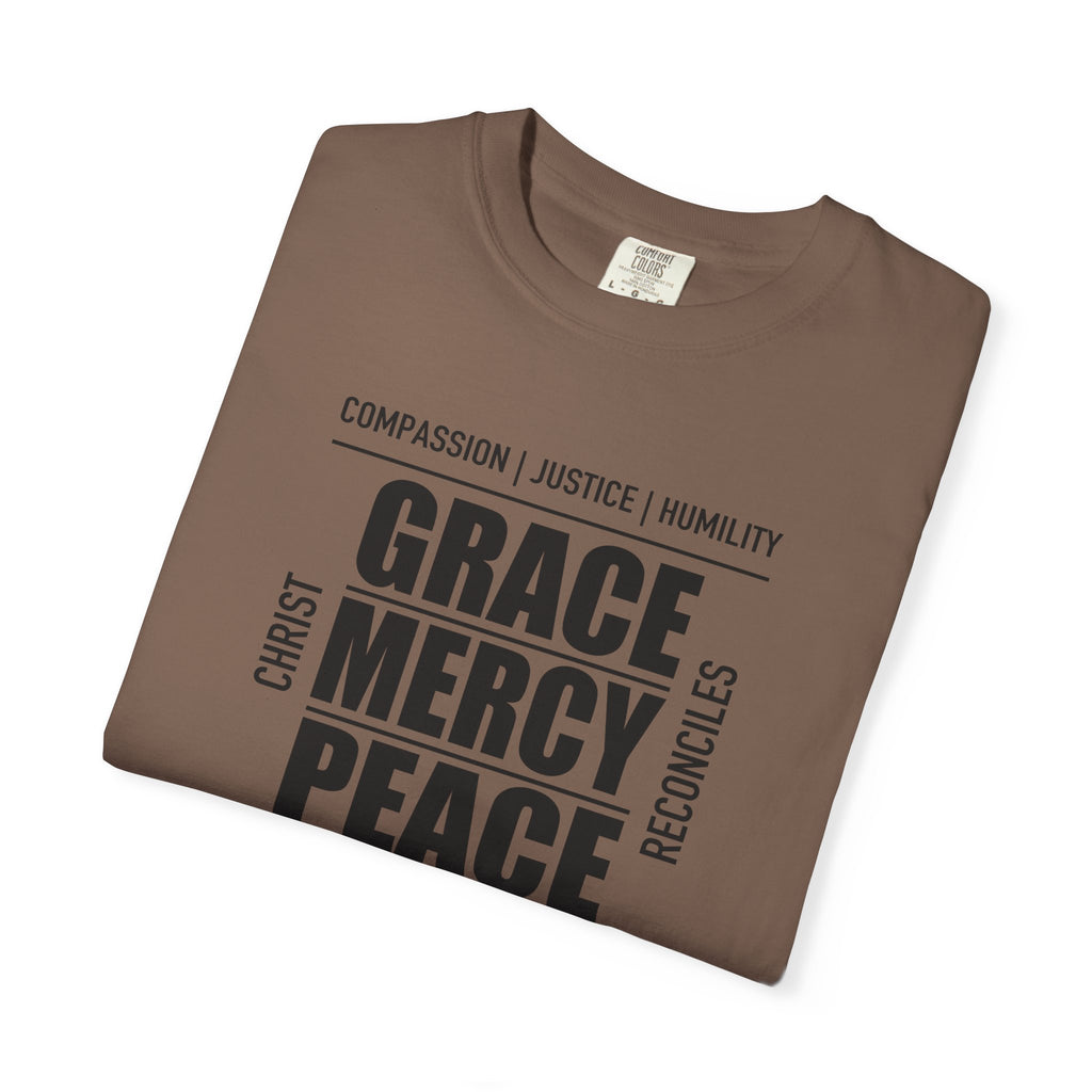 Grace Mercy Peace | Christian Tee