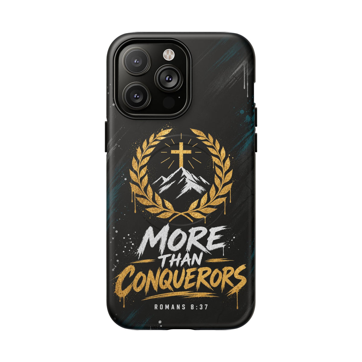 More Than Conquerors Phone Case