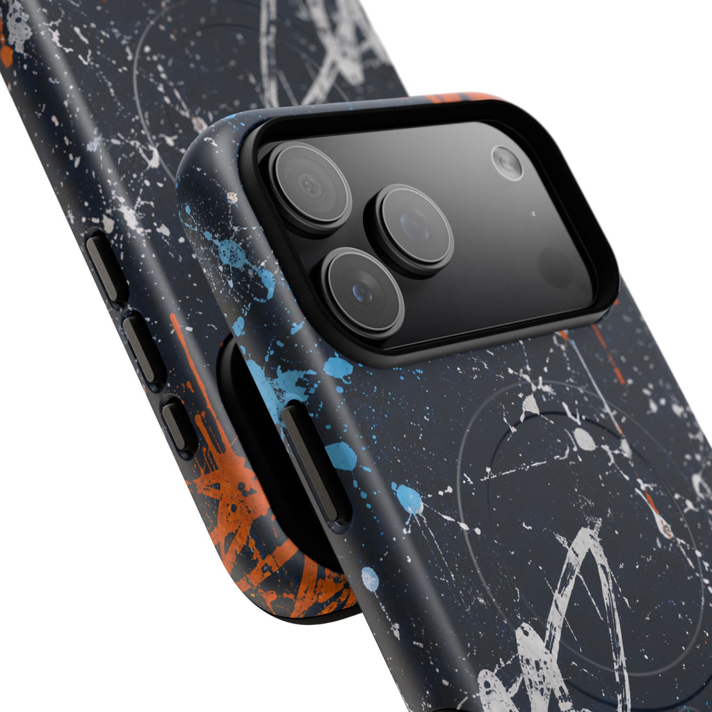 Midnight Praise Abstract Graffiti Tough Magnetic Phone Case