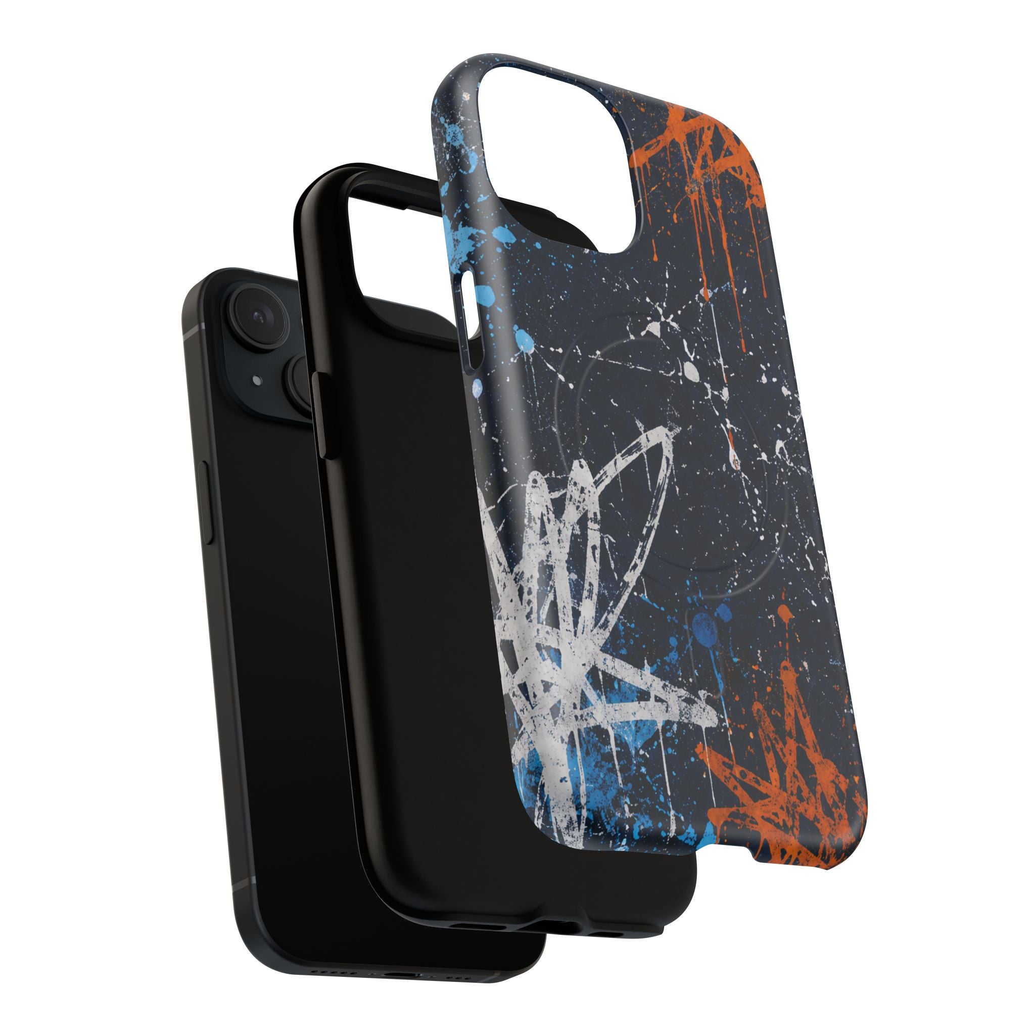 Midnight Praise Abstract Graffiti Tough Magnetic Phone Case