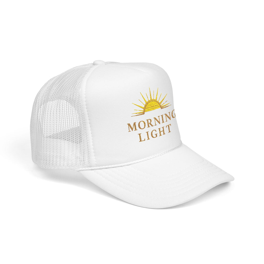 Morning Light Foam Trucker Hat, Christian Sunrise Hat, Faith Based Snapback