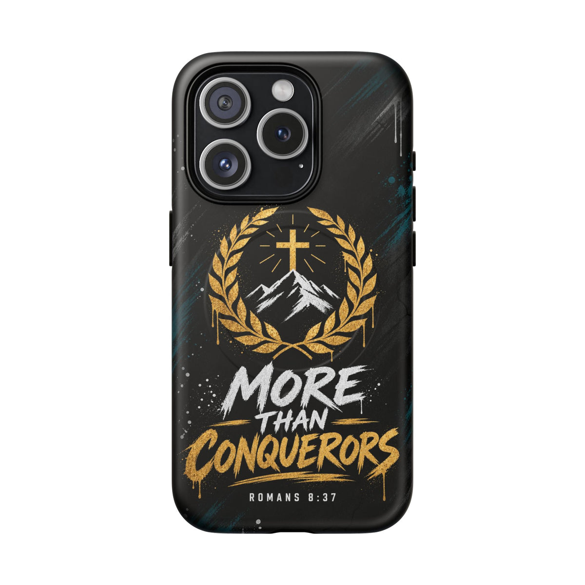 More Than Conquerors Phone Case