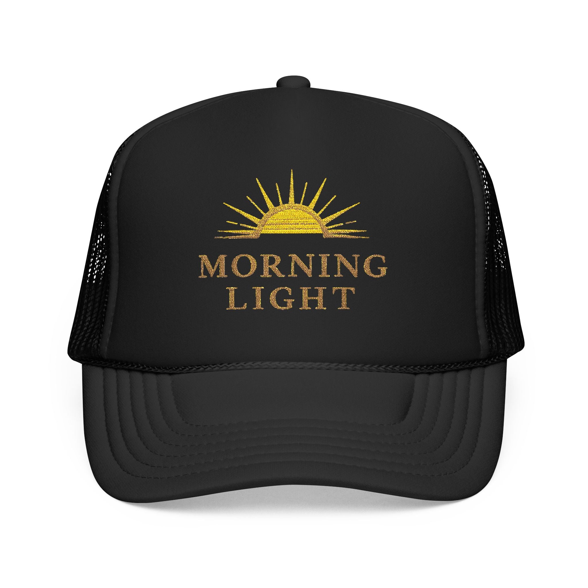 Morning Light Foam Trucker Hat, Christian Sunrise Hat, Faith Based Snapback