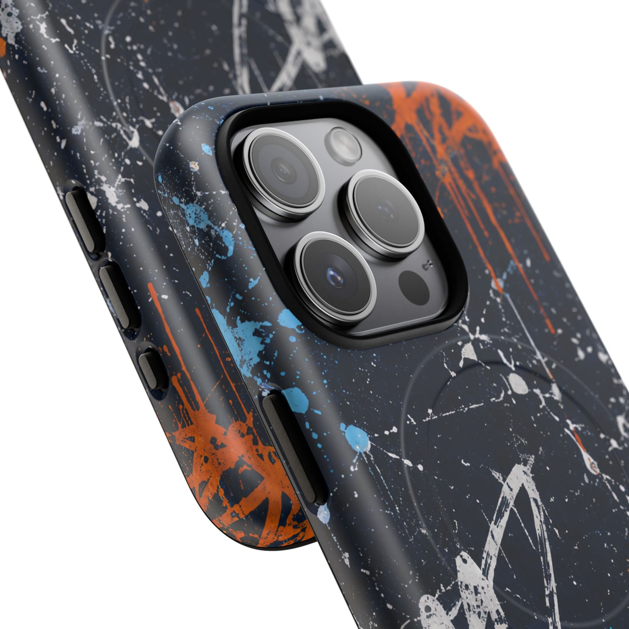 Midnight Praise Abstract Graffiti Tough Magnetic Phone Case