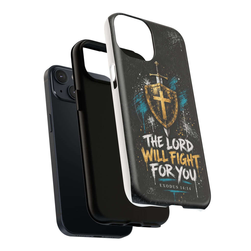 The Lord Will Fight for You Tough Magnetic Phone Case